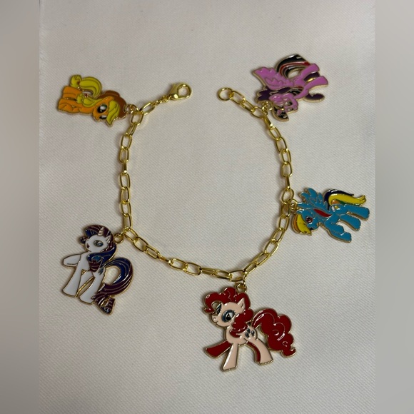 My Little Pony Jewelry - Handmade My Little Pony Charm Bracelet